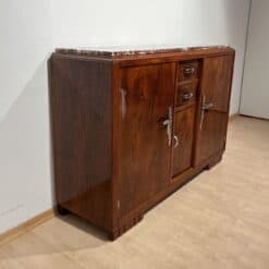 Art Deco Walnut Sideboard - Side - Styylish