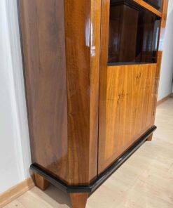 Walnut Biedermeier Bookcase - Bottom Veneer - Styylish