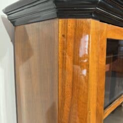 Walnut Biedermeier Bookcase - Top Profile - Styylish