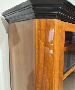 Walnut Biedermeier Bookcase - Top Profile - Styylish