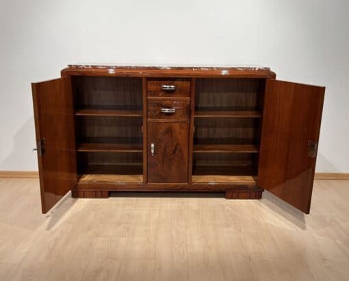 Art Deco Walnut Sideboard - Interior - Styylish