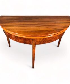 Demilune walnut table-Styylish