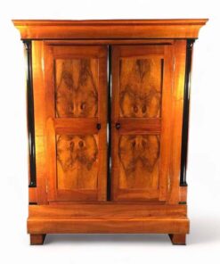 Biedermeier Wardrobe walnut- 19th century- styylish