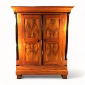 Biedermeier Wardrobe Walnut, Germany 1820