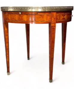 French Louis XVI Bouillotte Table- front view 2- Styylish