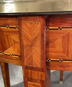 Bouillotte Table- detail of veneer 2- Styylish