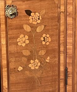 Napoleon III Bookcase- marquetry on the right door- Styylish