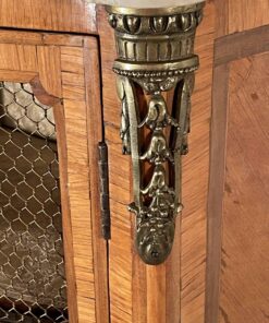 Napoleon III Bookcase- Bronze decor- Styylish