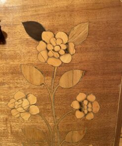 Napoleon III Bookcase- Marquetry details- Styylish