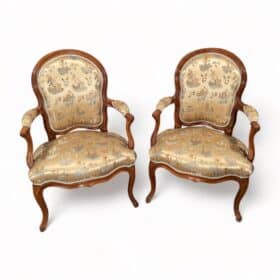 Pair of Louis XV Armchairs, 1760