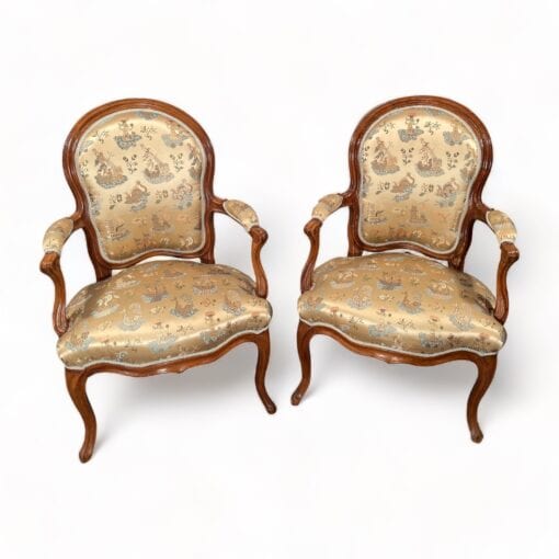 Pair of Louis XV Armchairs- Styylish