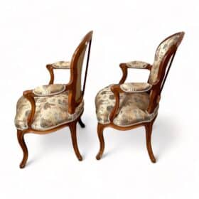 Pair of Louis XV Armchairs, 1760