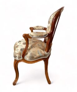 Pair of Louis XV Armchairs- side view left- Styylish