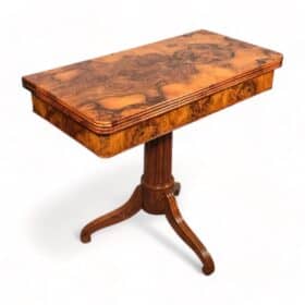 Biedermeier Game Table, South German 1820