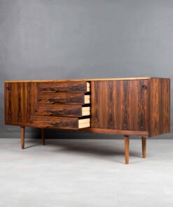 Mid-Century Modern Sideboard - Drawers Open - Styylish