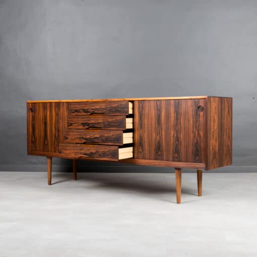 Mid-Century Modern Sideboard - Drawers Open - Styylish