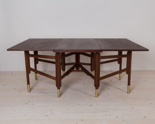 Mid-century Dining Table - Full Extended - Styylish