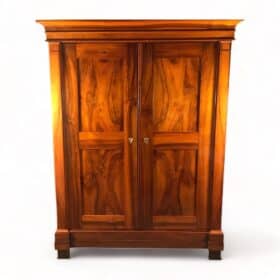 Biedermeier Walnut Armoire, 1820