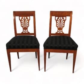 Pair of Neoclassical Side Chairs, South German 1810-20