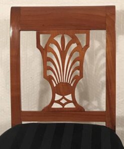Pair of Neoclassical Side Chairs- detail of backrest- Styylish
