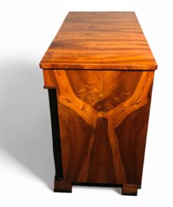 Biedermeier Walnut Dresser- side view left- Styylish