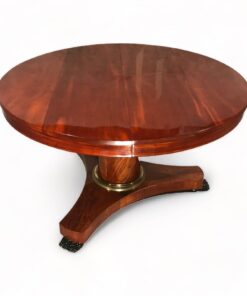 Extendable Biedermeier mahogany Table- view without extension boards- Styylish