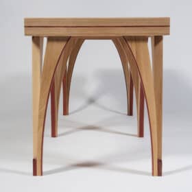 Modern Bench by Michael Mittelman, M.33,  Hand Made