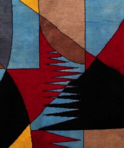 Alternative view of Robert Delaunay Rug. Contemporary Work.