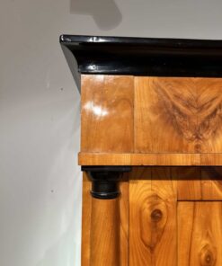 Cherry Biedermeier Armoire - Top Edge - Styylish