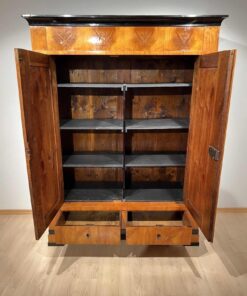 Cherry Biedermeier Armoire - Interior - Styylish