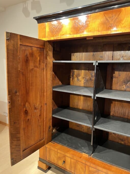 Cherry Biedermeier Armoire - Interior Detail - Styylish