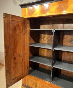 Cherry Biedermeier Armoire - Interior Detail - Styylish