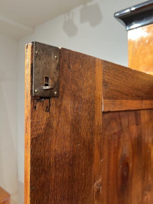 Cherry Biedermeier Armoire - Hinge Detail - Styylish