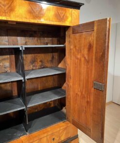 Cherry Biedermeier Armoire - Shelf Detail - Styylish
