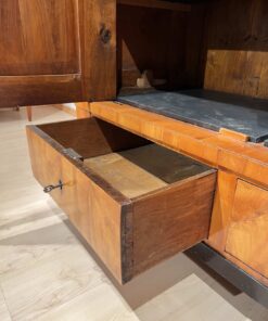 Cherry Biedermeier Armoire - Bottom Drawer - Styylish