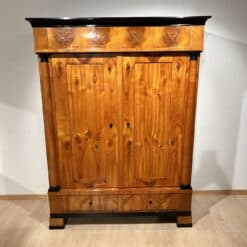 Cherry Biedermeier Armoire - Front Profile - Styylish