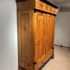 Cherry Biedermeier Armoire - Side Profile - Styylish