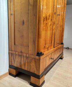 Cherry Biedermeier Armoire - Edge Profile - Styylish
