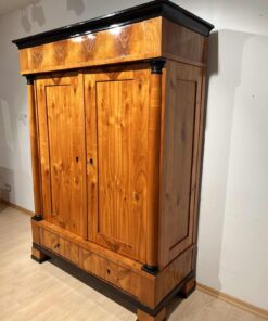 Cherry Biedermeier Armoire - Side - Styylish