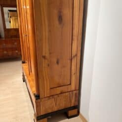 Cherry Biedermeier Armoire - Side Angle - Styylish