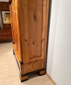 Cherry Biedermeier Armoire - Side Angle - Styylish