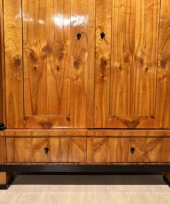 Cherry Biedermeier Armoire - Bottom Detail - Styylish