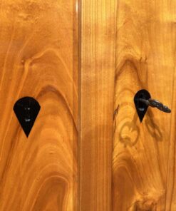 Cherry Biedermeier Armoire - Key Detail - Styylish