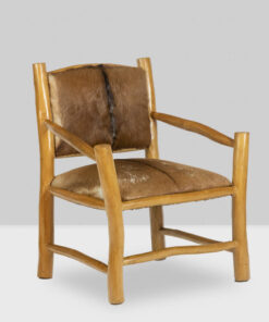 Brutalist Style Armchair - Side Profile - Styylish