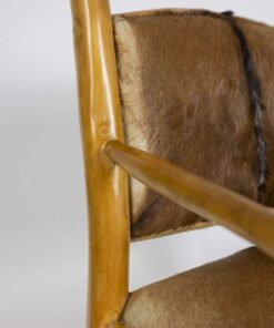 Brutalist Style Armchair - Side Profile - Styylish