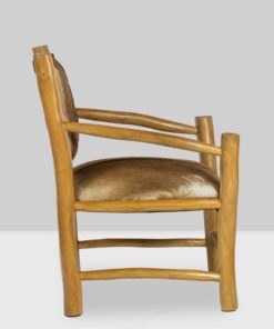 Brutalist Style Armchair - Side View - Styylish