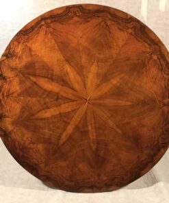 Austrian Biedermeier Table- Top with piecrust veneer- Styylish