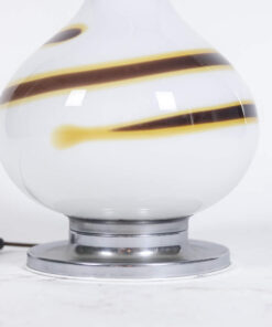 White Glass Lamp - Base - Styylish