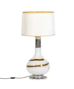 White Glass Lamp - Styylish