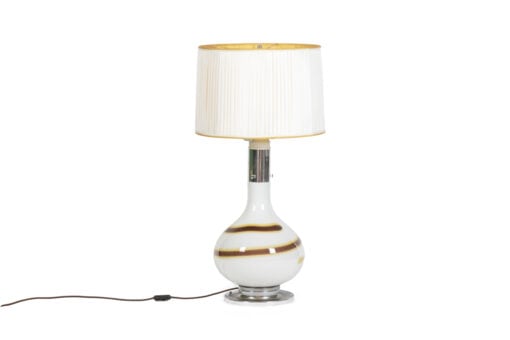 White Glass Lamp - Styylish